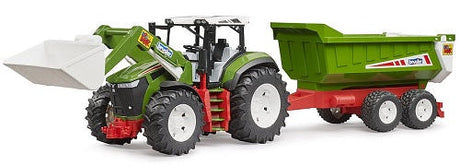 Bruder: ROADMAX Tractor with Frontloader & Tipping Trailer