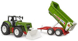 Bruder: ROADMAX Tractor with Frontloader & Tipping Trailer