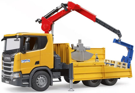 Bruder: Scania Super 560R truck with Crane & Accessories