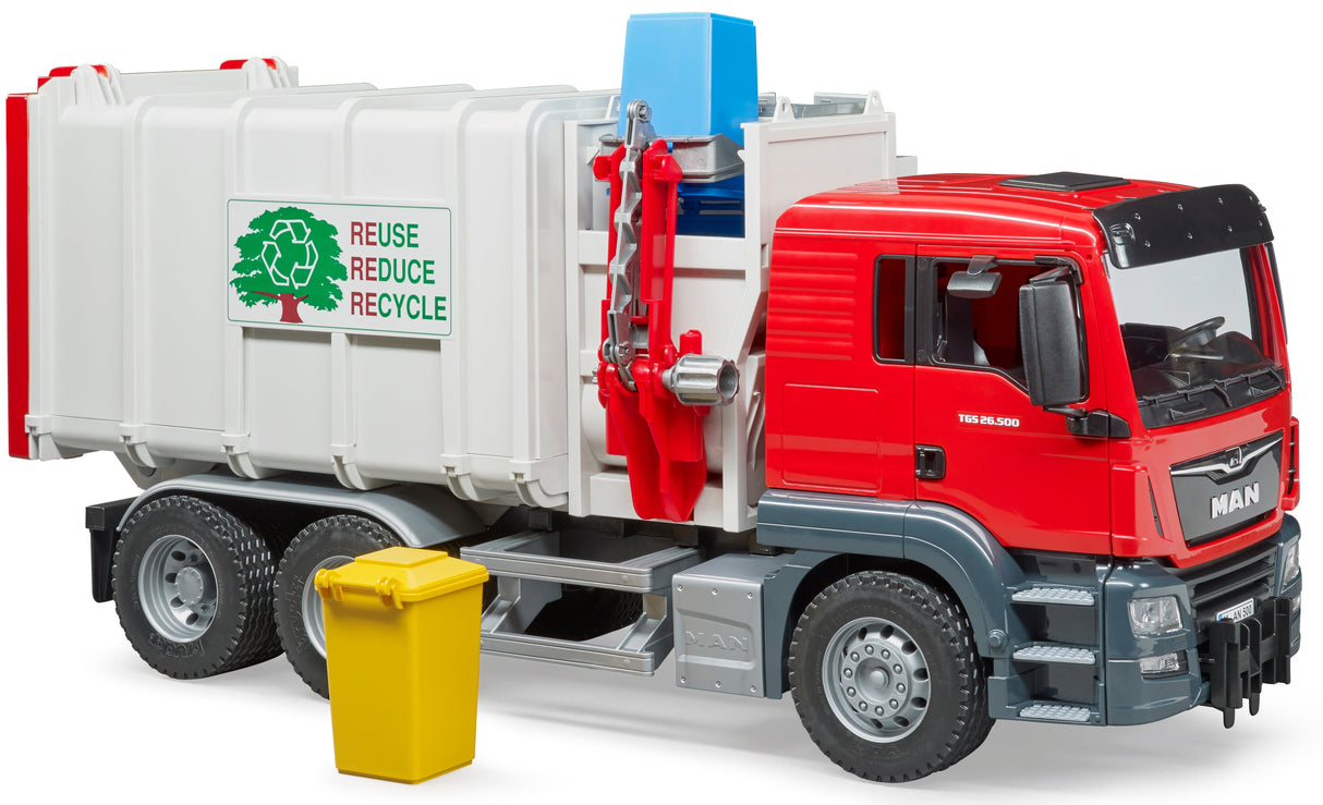 Bruder: MAN TGS Side Load Garbage Truck