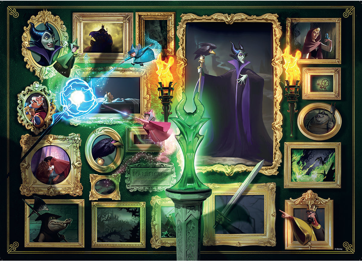 Ravensburger: Disney Villainous Maleficent Puzzle - 1000 Piece