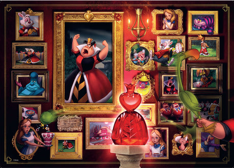 Ravensburger: Disney Villainous Queen of Hearts 2 Puzzle - 1000 Piece