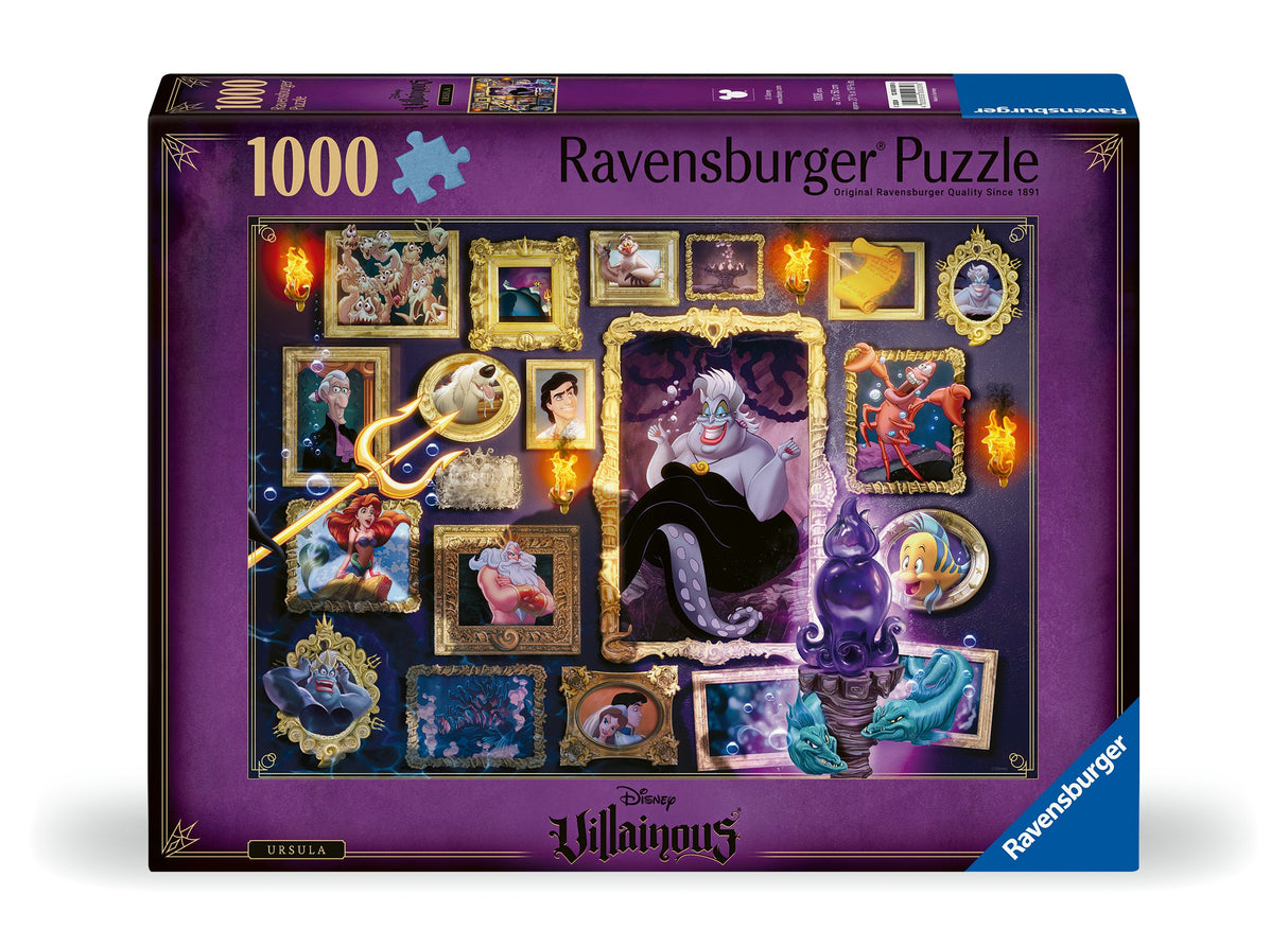 Ravensburger: Disney Villainous Ursula Puzzle - 1000 Piece