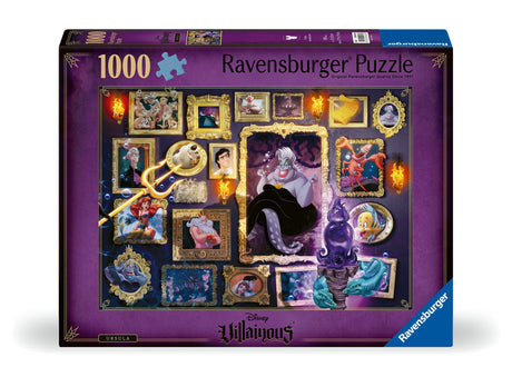 Ravensburger: Disney Villainous Ursula Puzzle - 1000 Piece