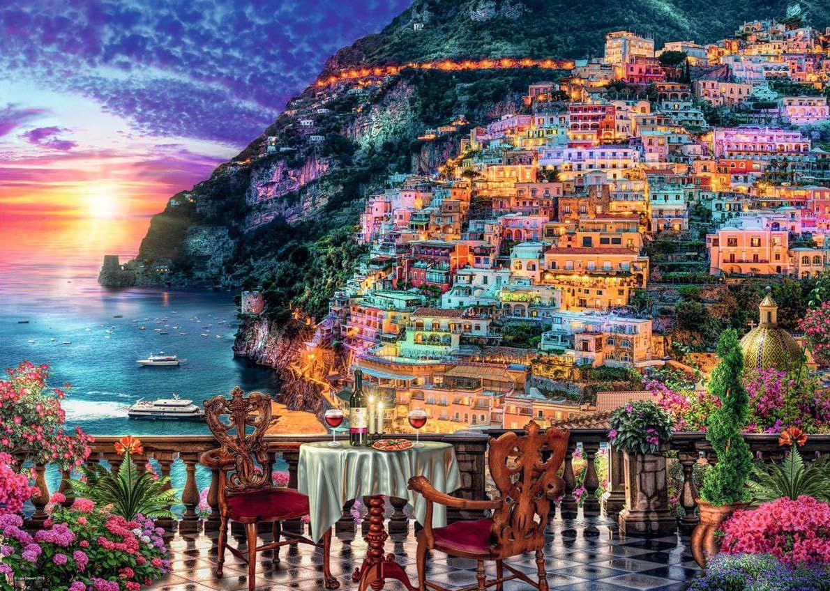 Rburg - Positano Italy Puzzle 1000p