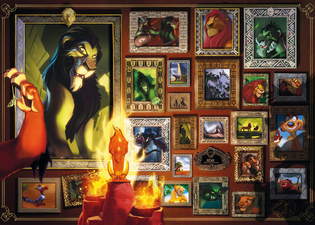 Ravensburger: Disney Villainous Scar Puzzle - 1000 Piece