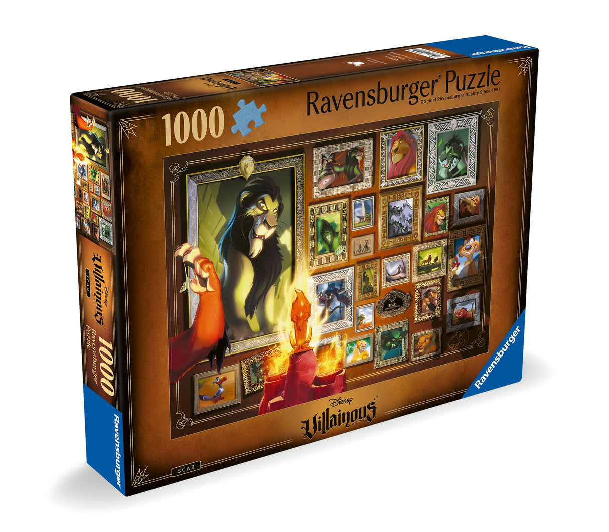 Ravensburger: Disney Villainous Scar Puzzle - 1000 Piece