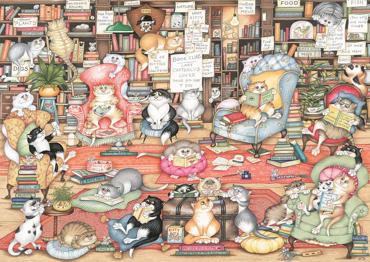 Ravensburger - Bingley's Bookclub Puzzle - 1000 Piece