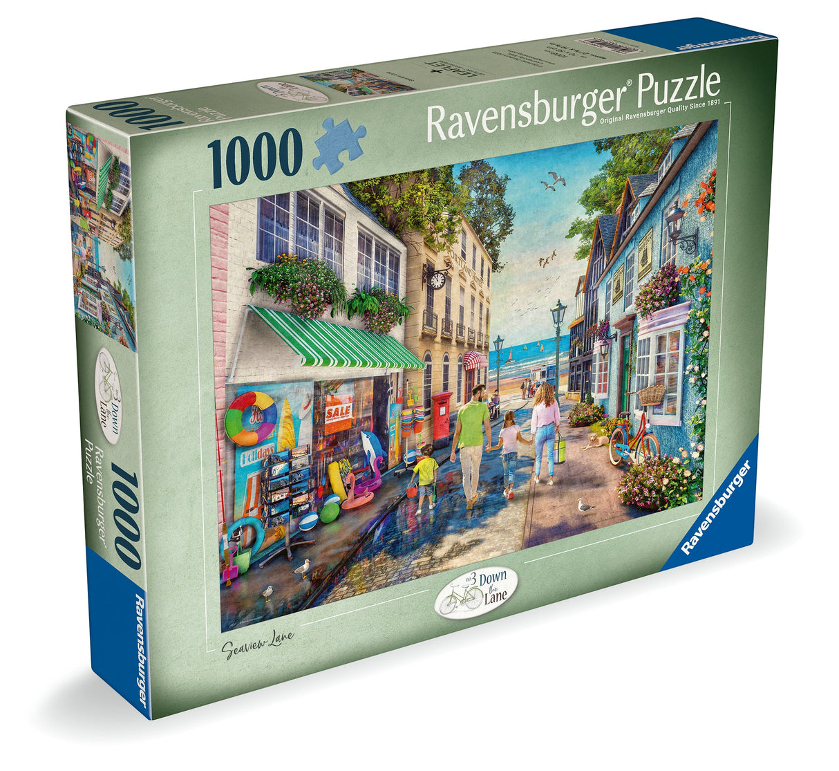 Ravensburger: Seaview Lane Puzzle - 1000 Pieces