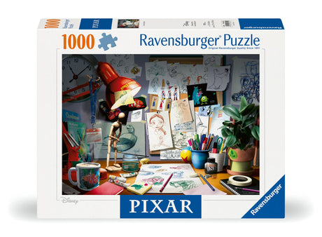 Ravensburger: Disney Pixar The Artist's Desk Puzzle - 1000 Piece