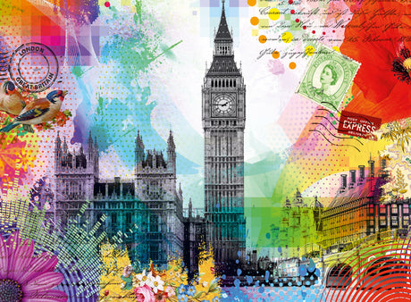 Ravensburger: London Postcard Puzzle - 500 Piece