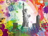 Ravensburger: New York Postcard Puzzle - 500 Piece