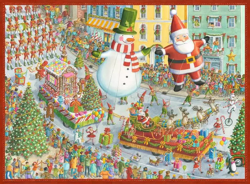 Ravensburger: Here Comes Christmas! Puzzle 500 Pieces