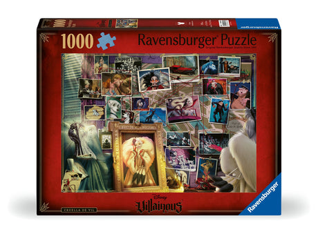 Ravensburger: Disney Villainous Cruella Deville Puzzle - 1000 Piece