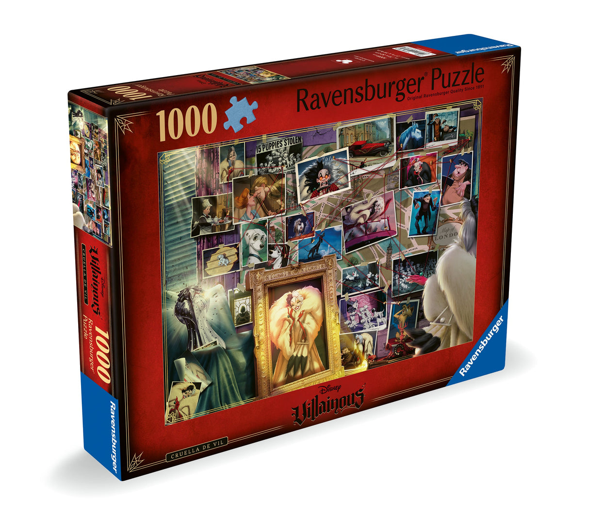 Ravensburger: Disney Villainous Cruella Deville Puzzle - 1000 Piece
