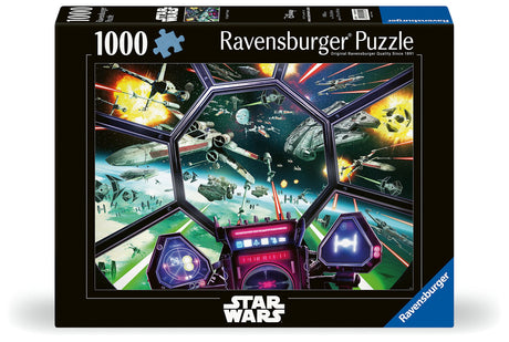 Ravensburger - Star Wars:TIE Fighter Cockpit - 1000 Piece