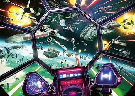 Ravensburger - Star Wars:TIE Fighter Cockpit - 1000 Piece