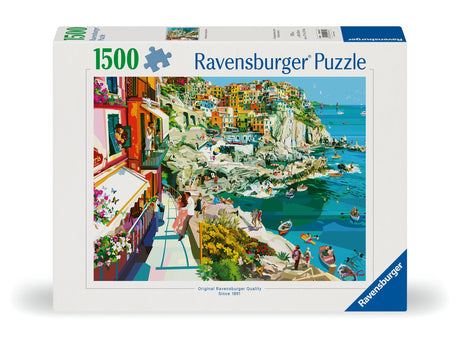 Ravensburger: Romance in Cinque Terre Puzzle - 1500 Piece