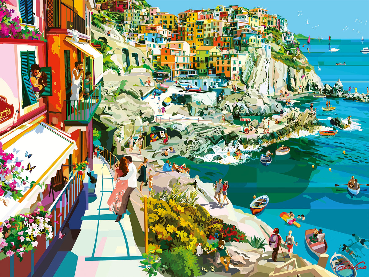Ravensburger: Romance in Cinque Terre Puzzle - 1500 Piece