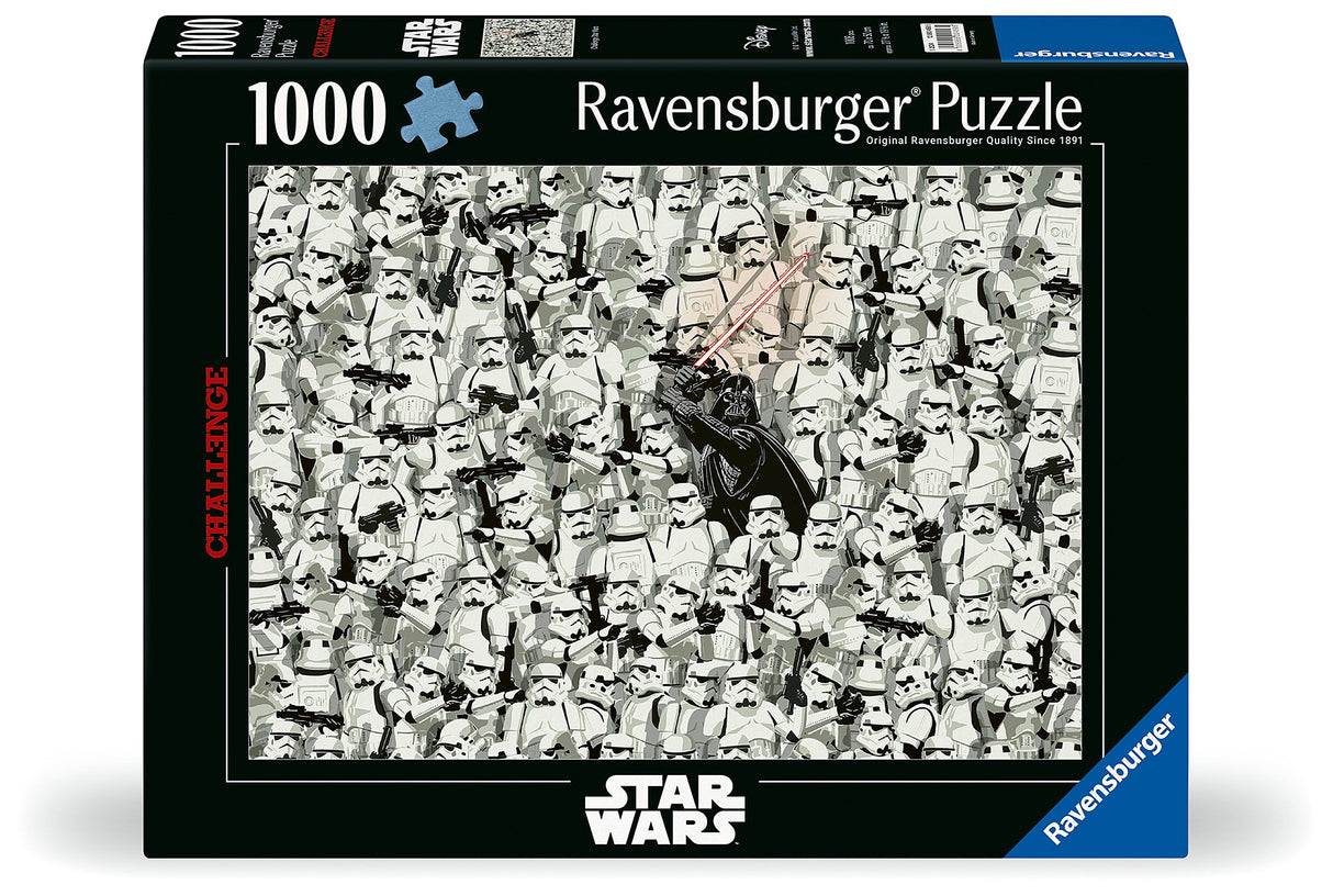 Ravensburger - Challenge Puz.-Star Wars - 1000 Piece