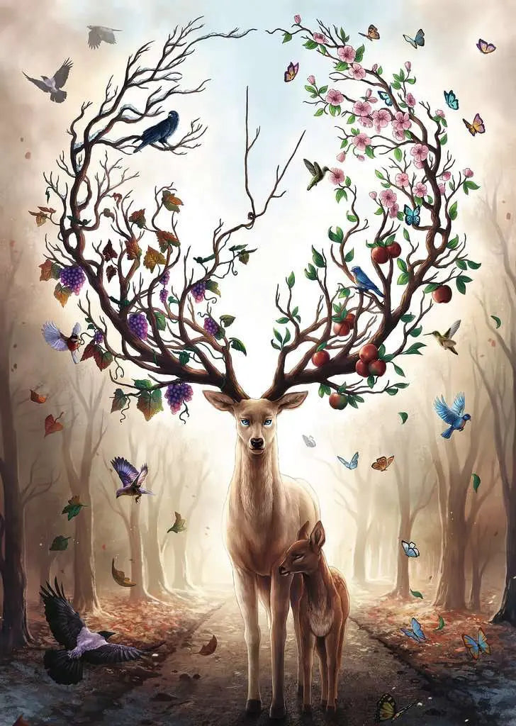 Ravensburger: Magical Deer Puzzle 1000 Pieces