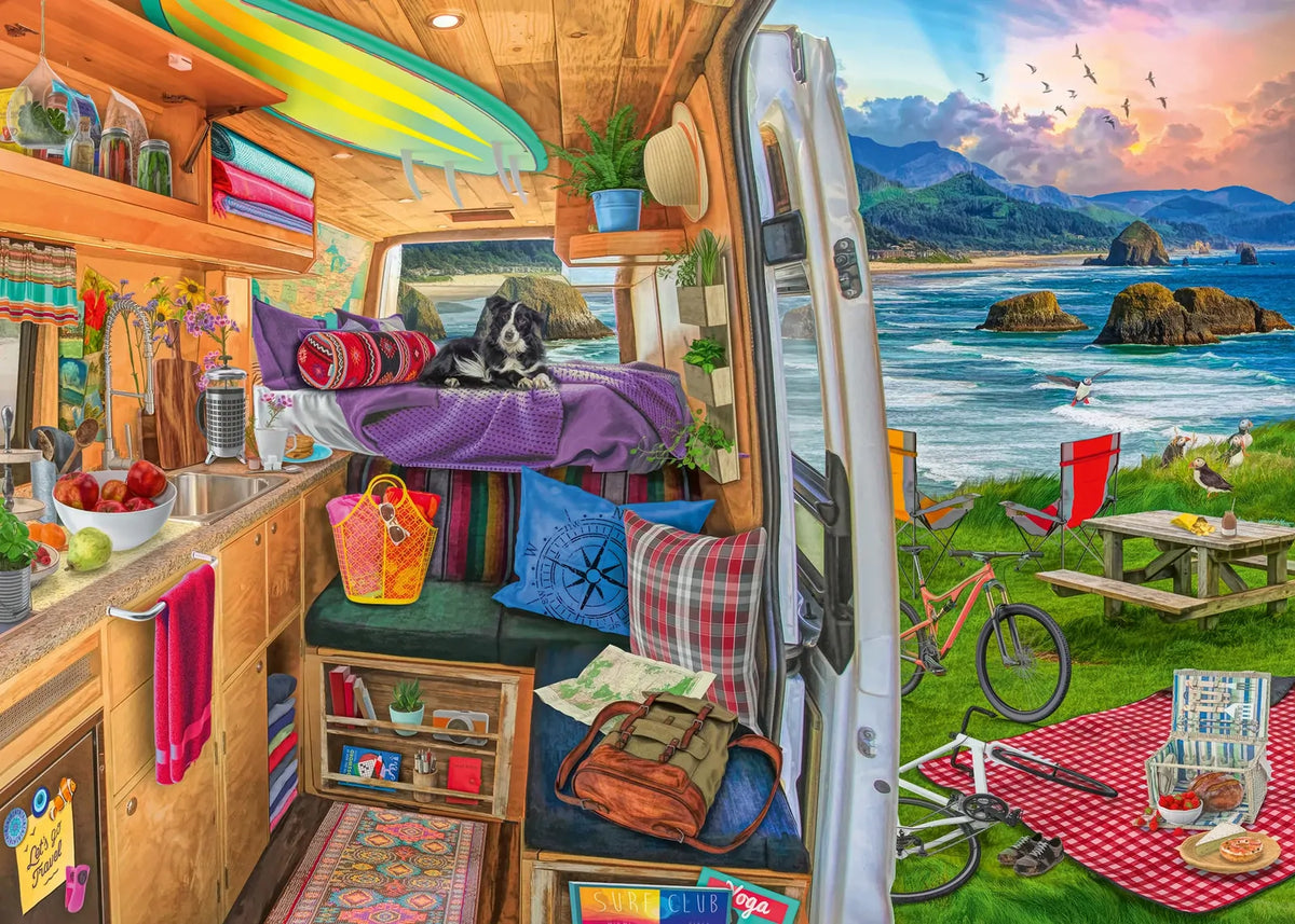 Ravensburger - Rig Views Puzzle - 1000 Piece