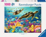 Ravensburger: Blue Underwater World Puzzle 1000 Pieces