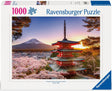 Ravensburger: Mount Fuji Cherry Blossom View - 1000 Pieces