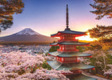 Ravensburger: Mount Fuji Cherry Blossom View - 1000 Pieces