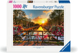 Ravensburger: Bicycles in Amsterdam Puzzle - 1000 Piece