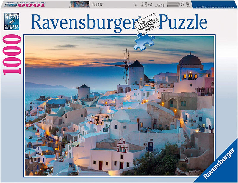 Ravensburger: Evening in Santorini Cinque Terre - 1000 Pieces