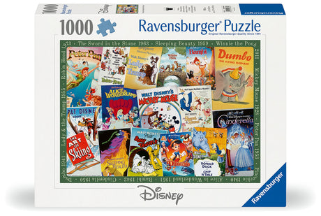 Rburg - Disney Vintage Movie Posters Puzzle 1000p