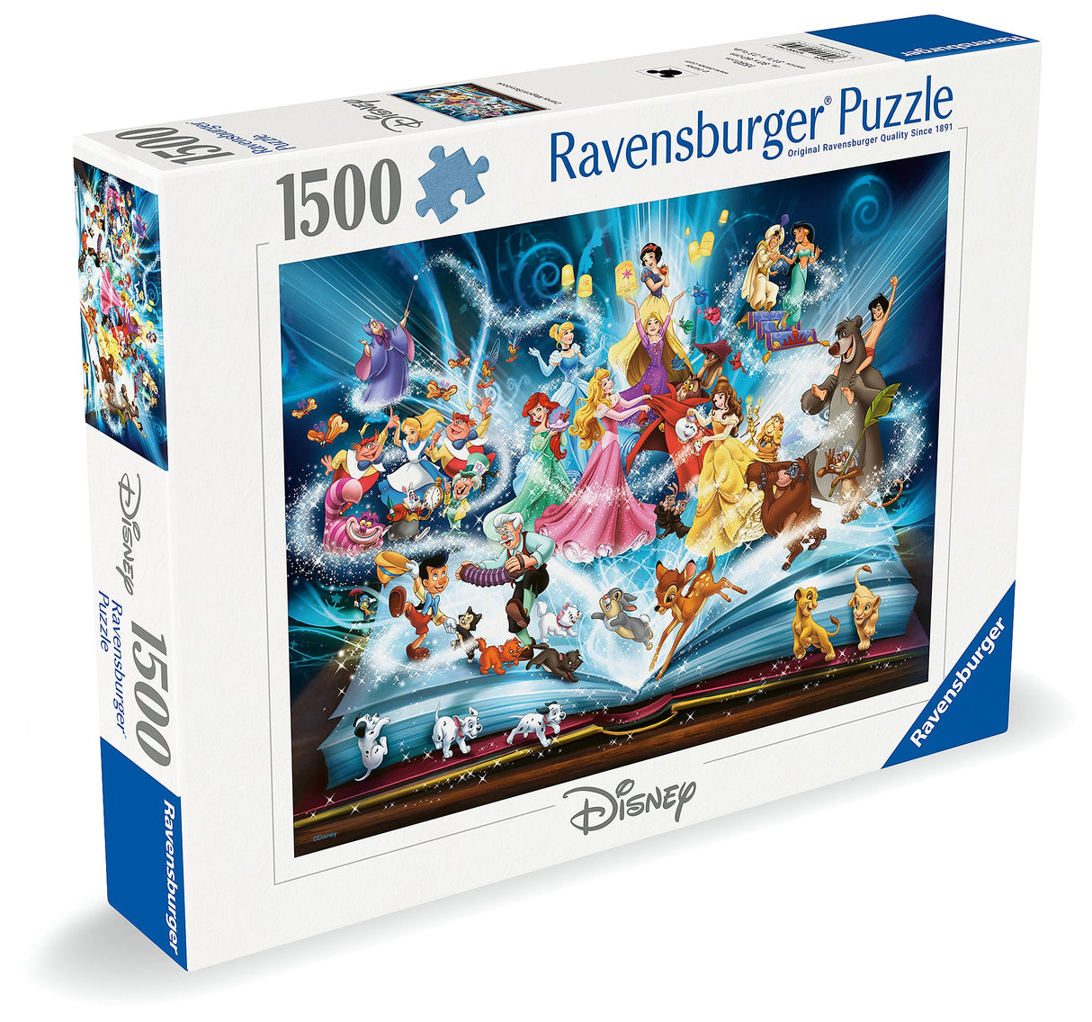 Ravensburger - Disney Magical Storybook Puzzle 1- 500 Piece