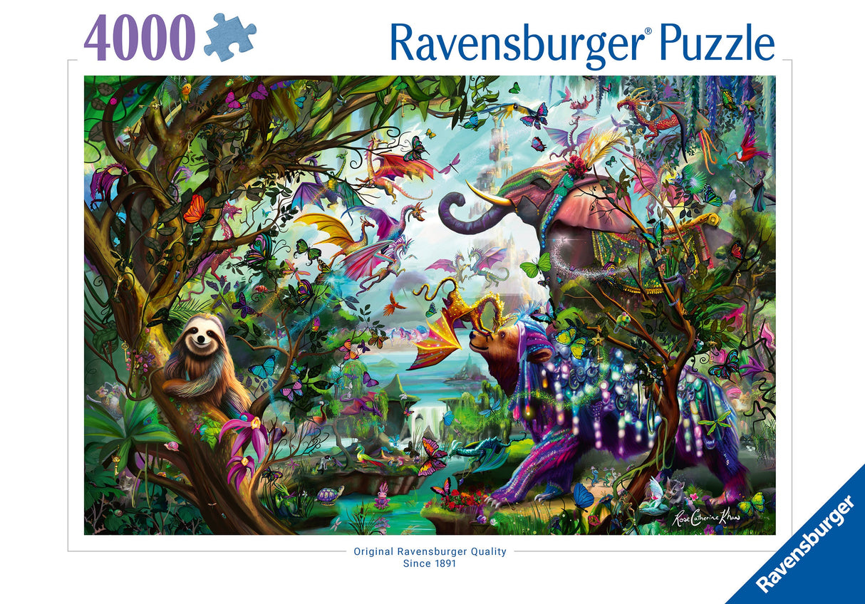 Ravensburger: Tropical Dragons Puzzle - 4000 Piece
