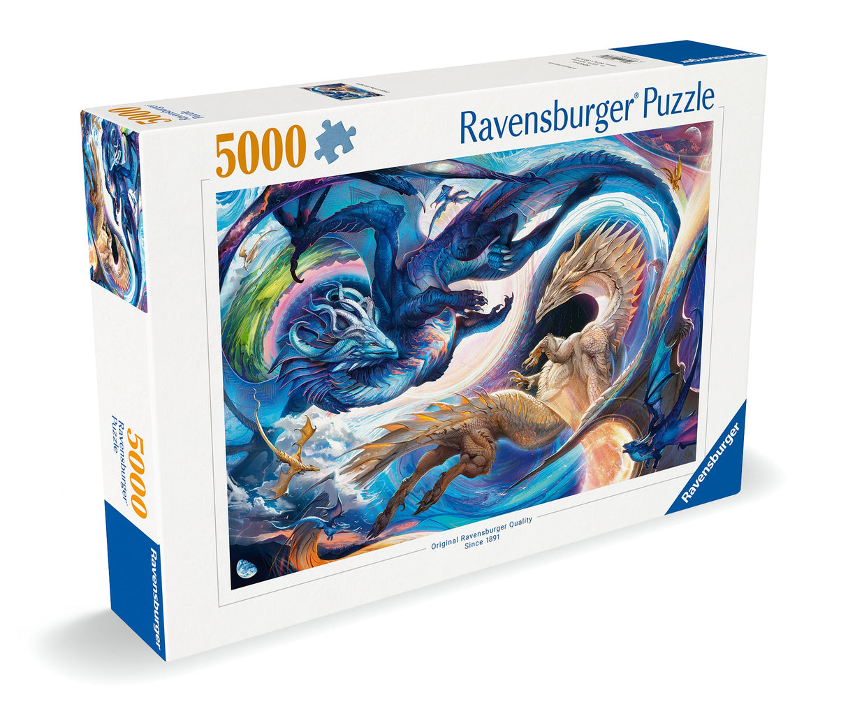 Ravensburger: Dragon Fire And Ice Puzzle - 5000 Piece