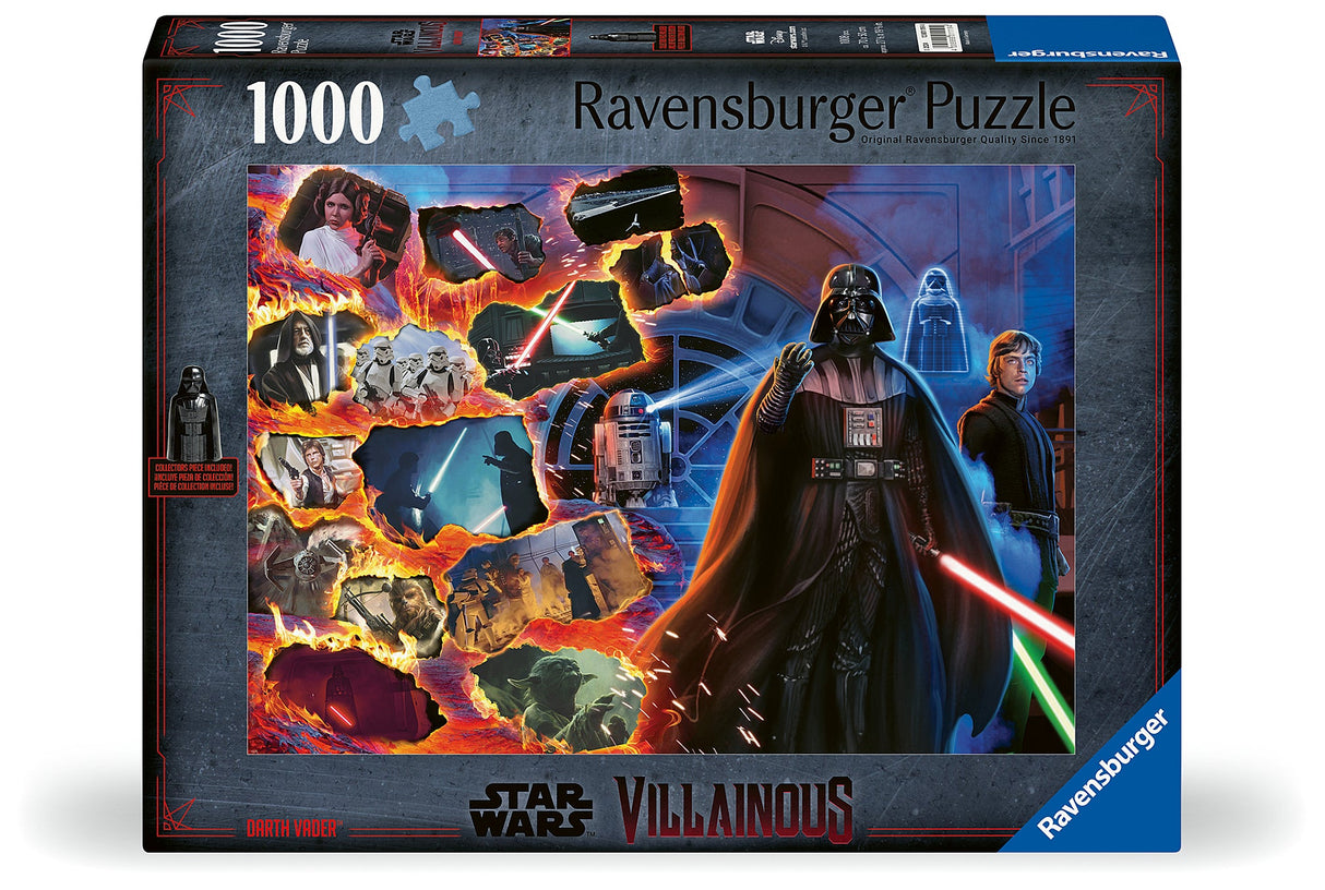 Ravensburger - Star Wars Darth Vader Fig- 1000 Piece