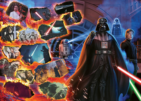 Ravensburger - Star Wars Darth Vader Fig- 1000 Piece
