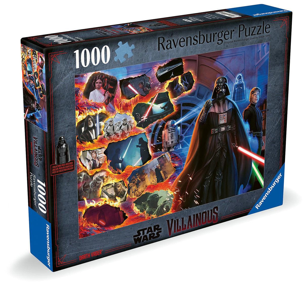 Ravensburger - Star Wars Darth Vader Fig- 1000 Piece