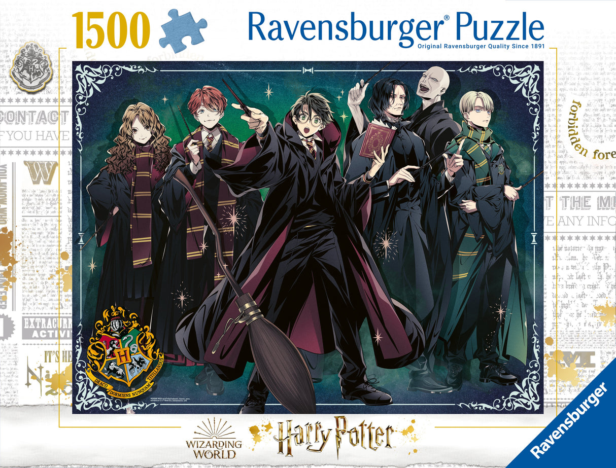 Ravensburger: Gryffindor vs Slytherin Puzzle - 1500 Piece