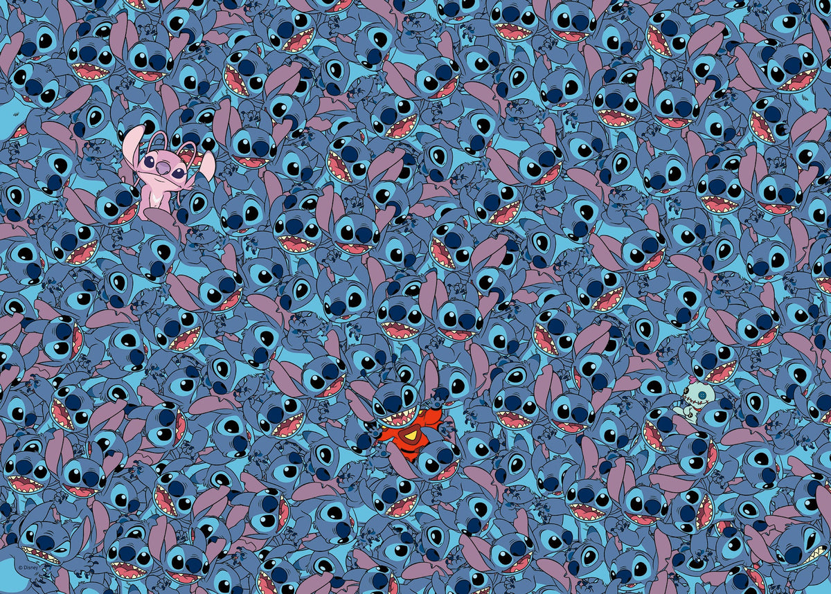 Ravensburger: Disney Stitch Challenge Puzzle - 1000 Pieces