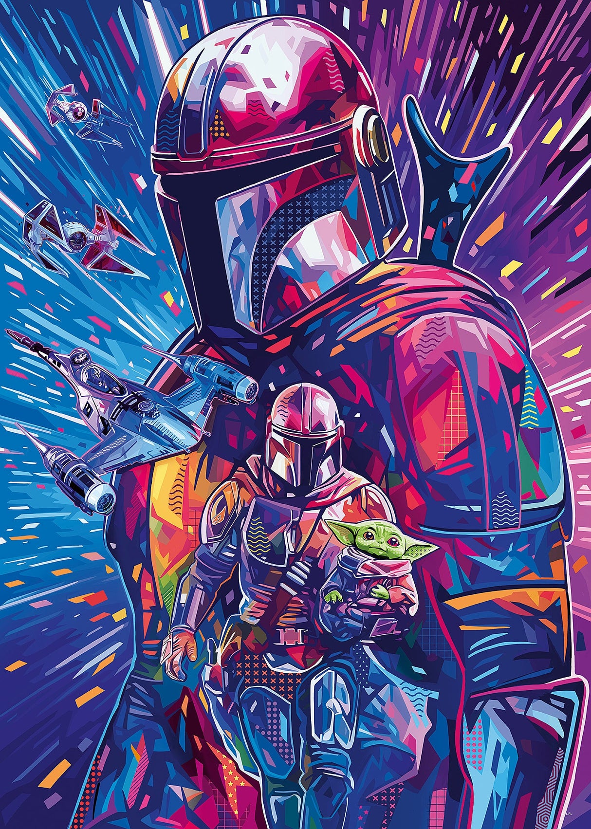 Ravensburger - Star Wars The Mandalorian Puzzle - 500 Piece