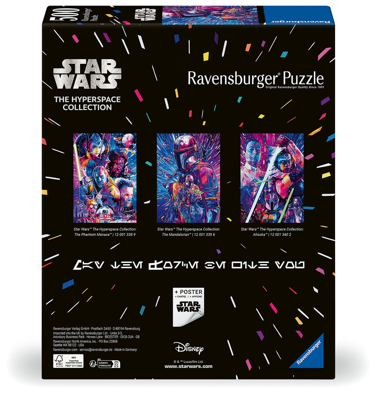 Ravensburger - Star Wars The Mandalorian Puzzle - 500 Piece