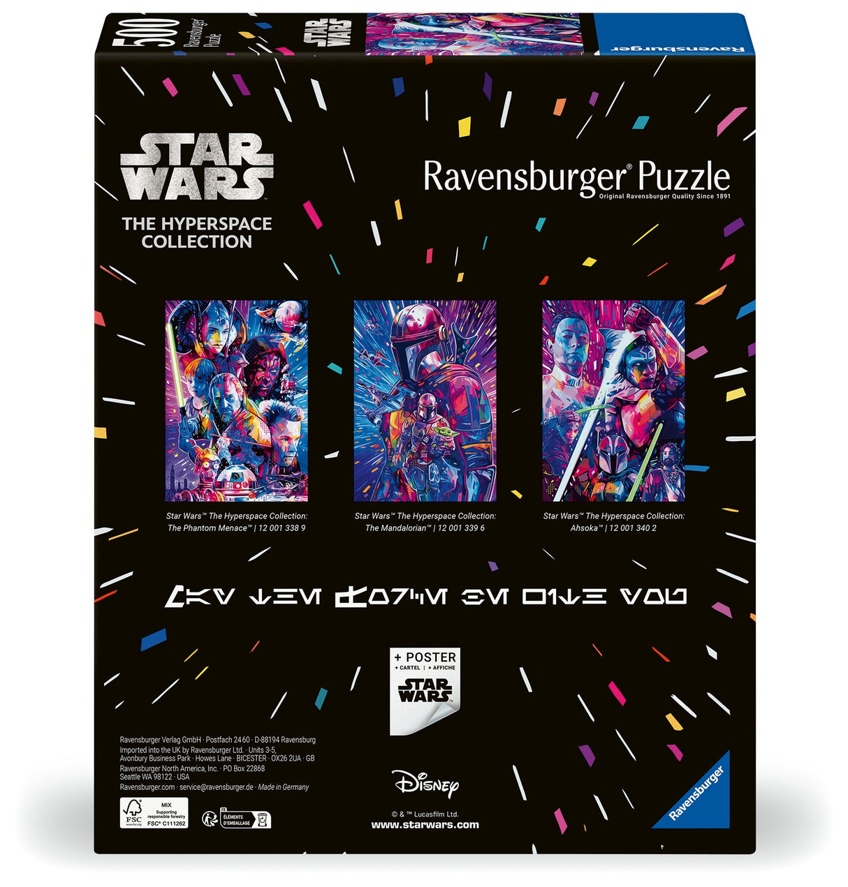 Ravensburger: Star Wars Ahsoka Puzzle - 500 Piece