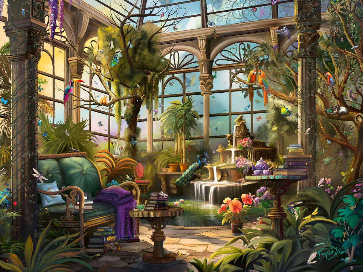 Ravensburger: Rose Khan: The Green House Puzzle - 1500 Piece