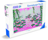 Ravensburger: Mauro Bergonzoli: Pink Water Lillies Puzzle - 4000 Piece