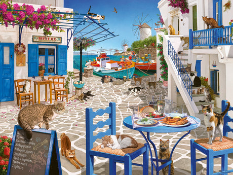 Ravensburger: Cats of Mykonos Puzzle - 1500 Piece