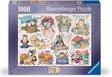 Ravensburger: Crazy Cats Cats Calendar Puzzle - 1000 Pieces