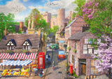 Ravensburger: Down the Lane No5 Castle Lane Puzzle - 1000 Piece