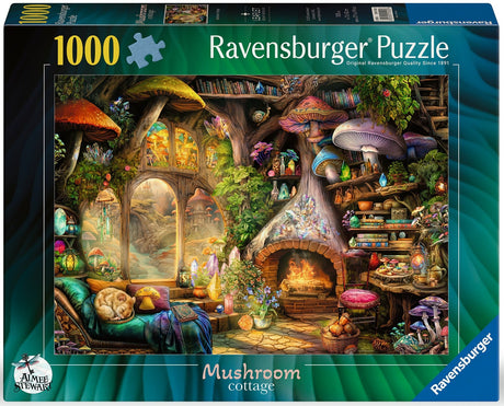 Ravensburger: Mushroom Cottage Puzzle - 1000 Pieces