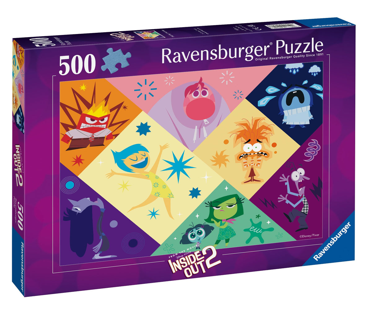 Ravensburger: Disney InSide Out 2 Puzzle - 2x500 Piece